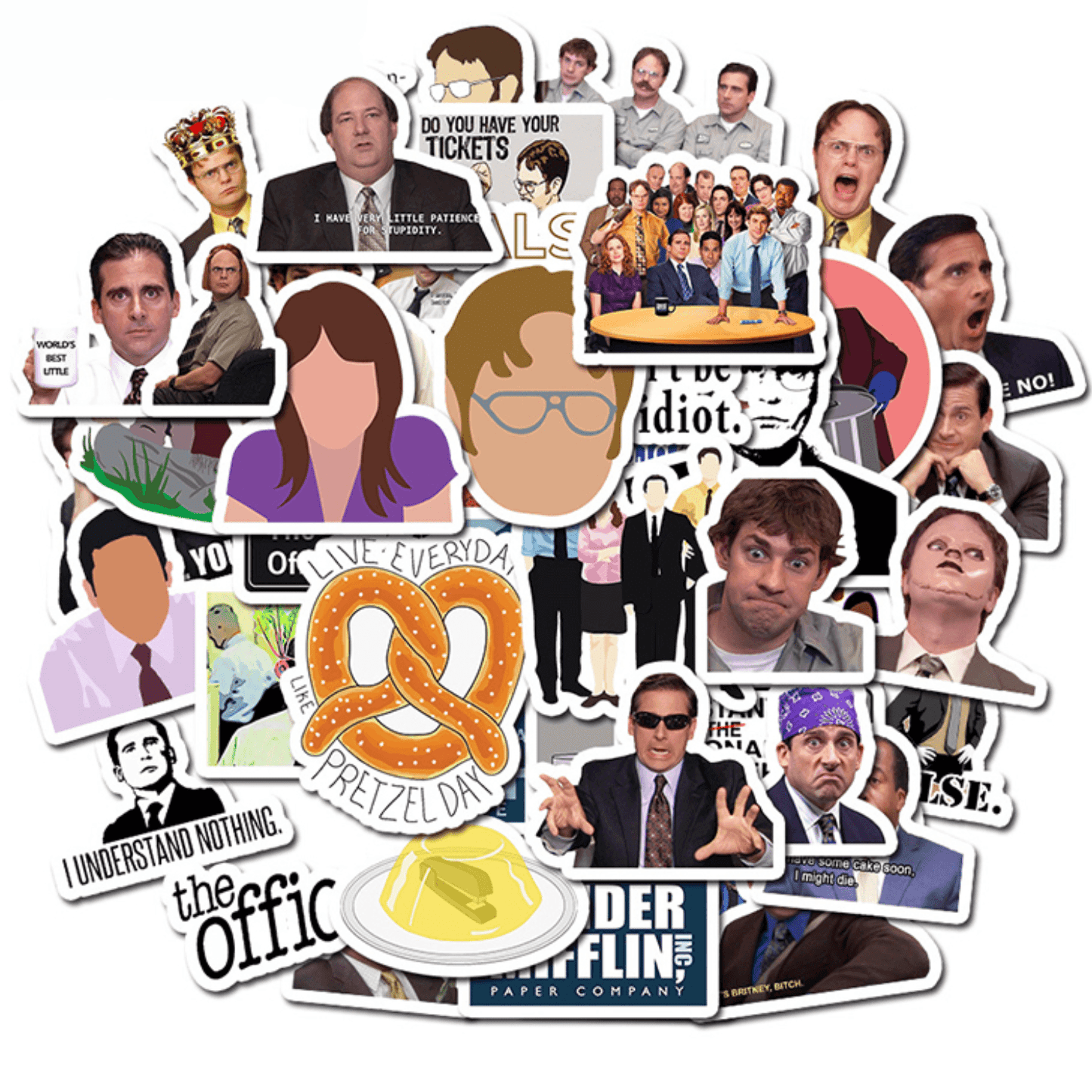 Pack Stickers The Office - PrintandoParadise