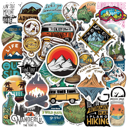 Pack Stickers Adventure - PrintandoParadise